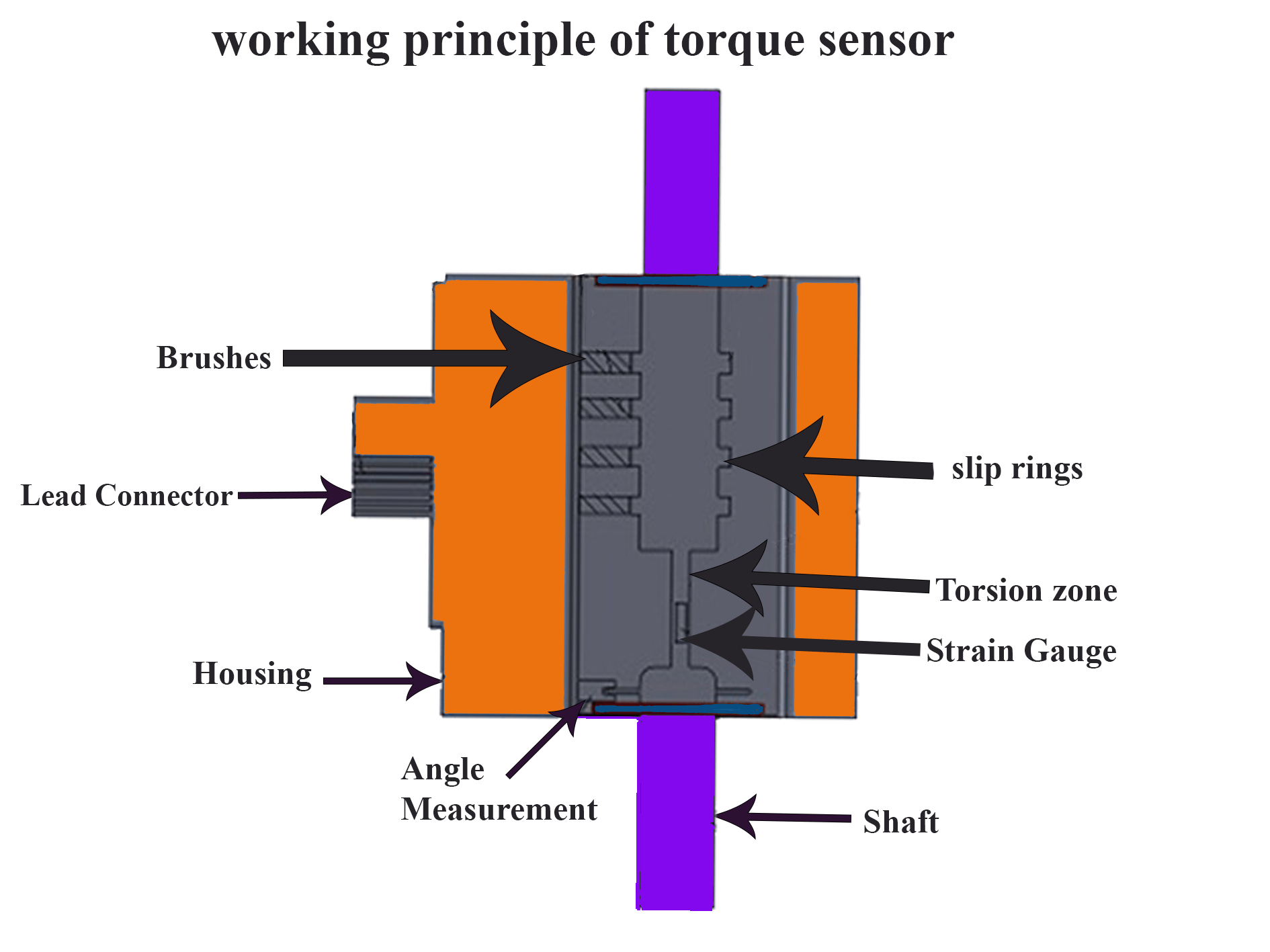 What is the working principle of torque sensor