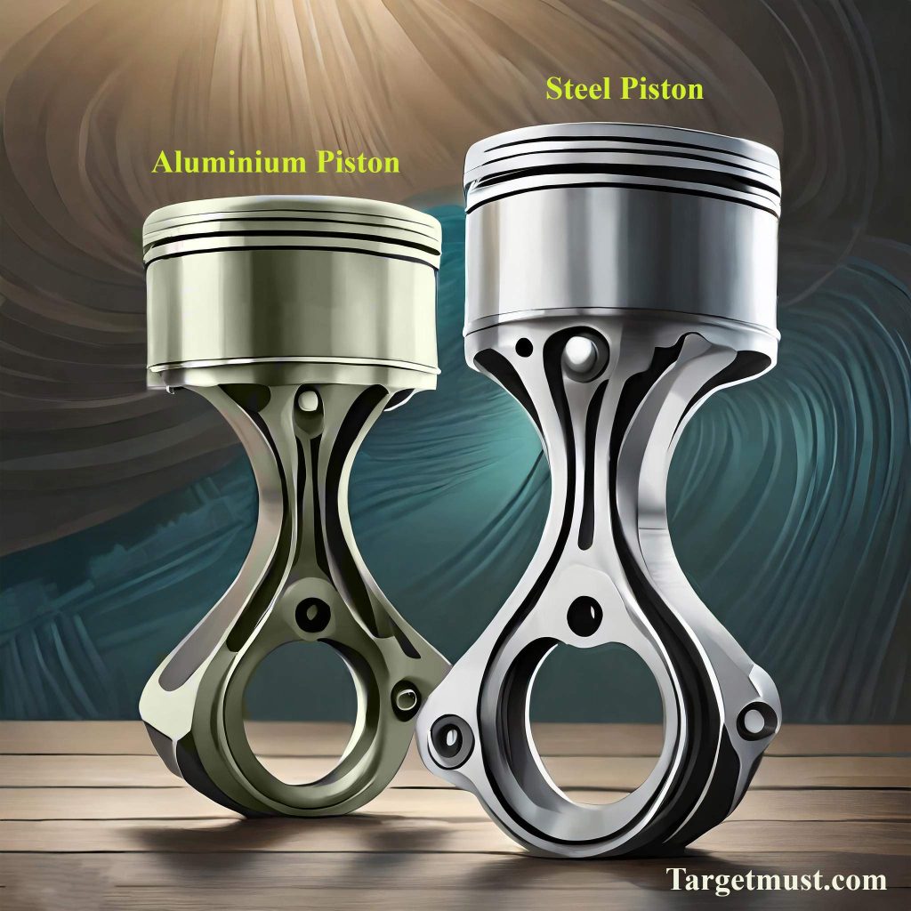 steel or aluminum pistons better