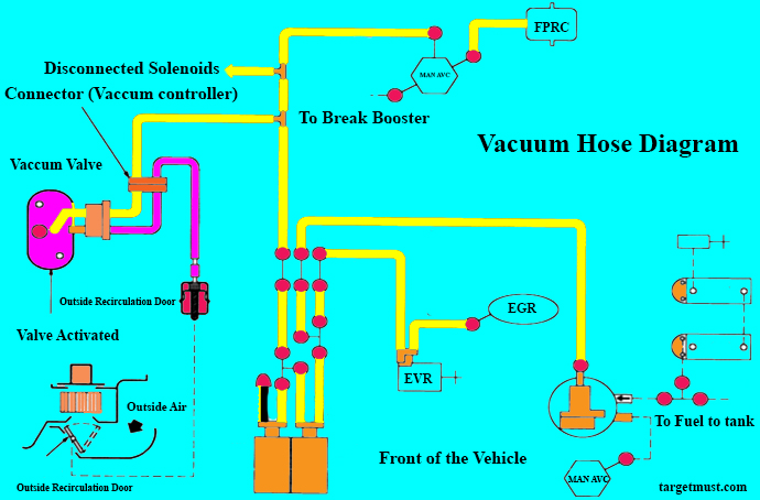 Engine Triton Ford 5.4 Vacuum Hose Diagram