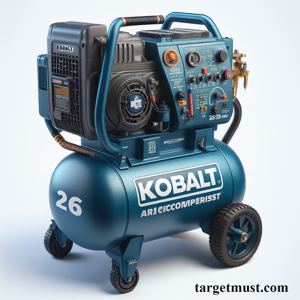 kobalt 26 gallon air compressor